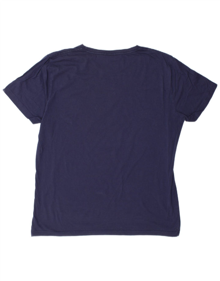 Gant Herren Regular T-Shirt Top 2XL Marineblau