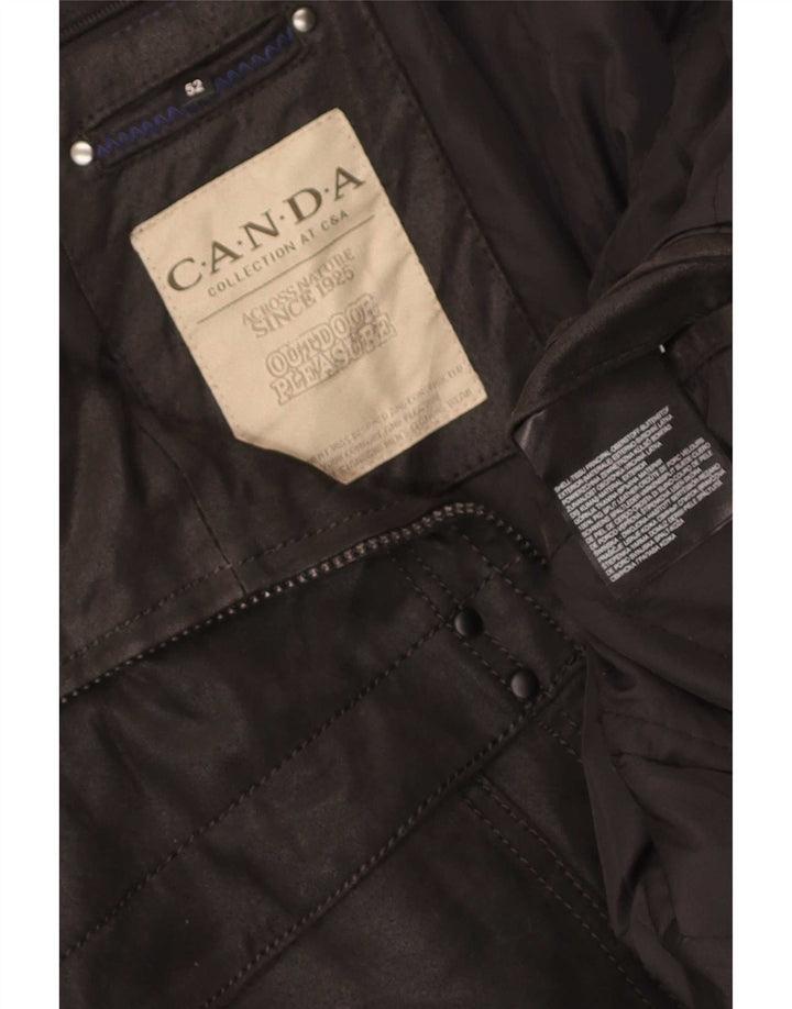 Canda Herren Lederjacke von C&A EU 52 XL Schwarz