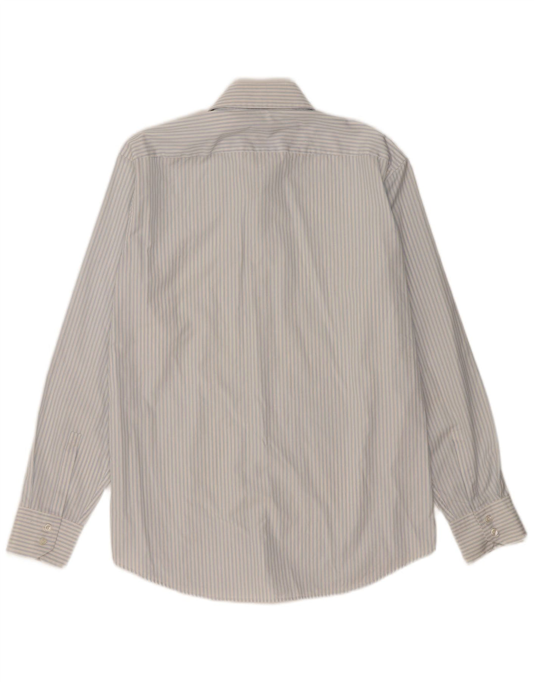 Hugo Boss Herren-Hemd mit normaler Passform, Größe 41 16, groß, blau gestreift