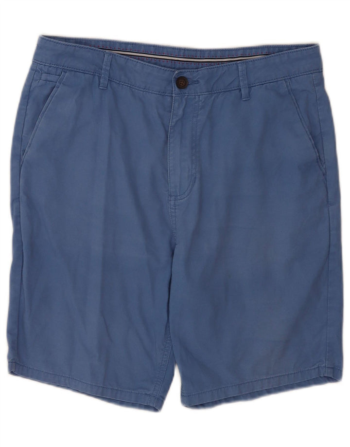 Crew Clothing Herren-Chinoshorts, W34, Größe L, Blau, Baumwolle