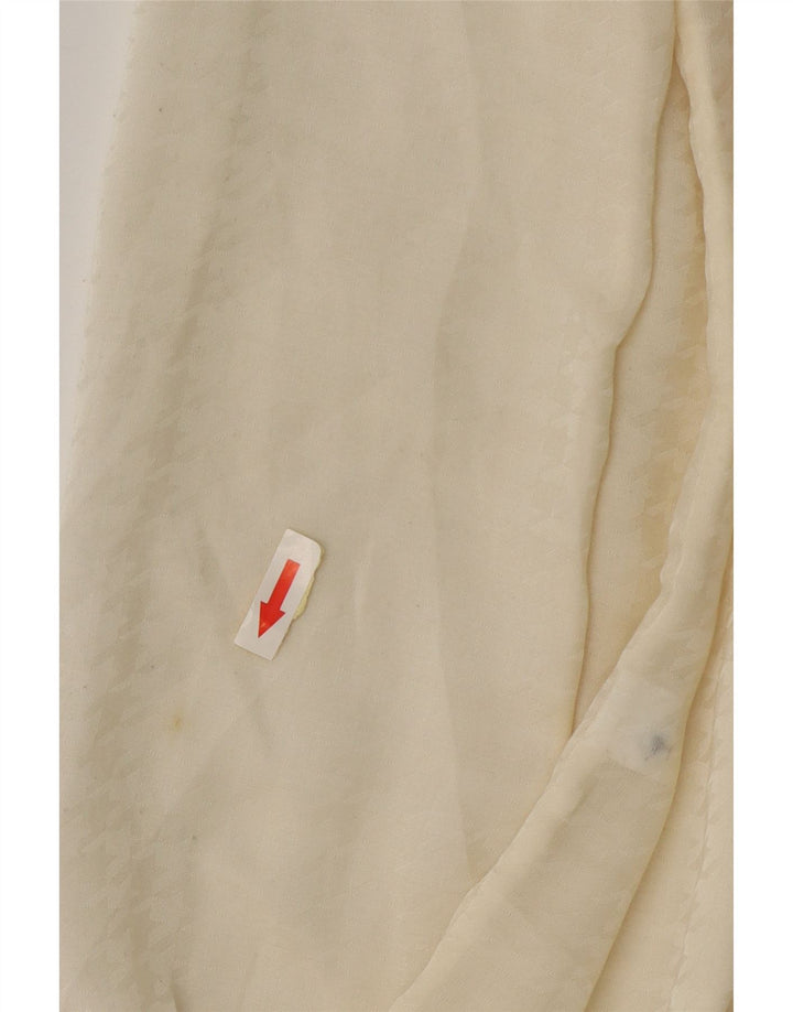 Durchsichtige Damen-Hemdbluse von Gap, UK 6, XS, gebrochenes Weiß, Polyester