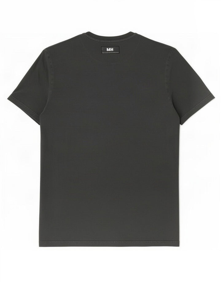 Lyle & Scott Herren T-Shirt Top Small Grau Baumwolle