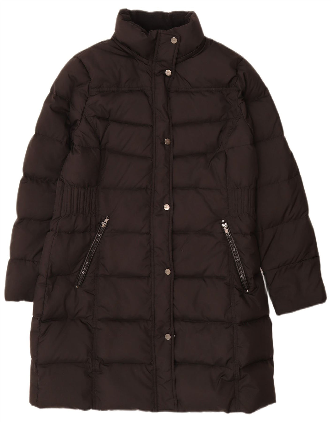 Esprit Damen Wattierter Mantel UK 16 Large Schwarz Polyester