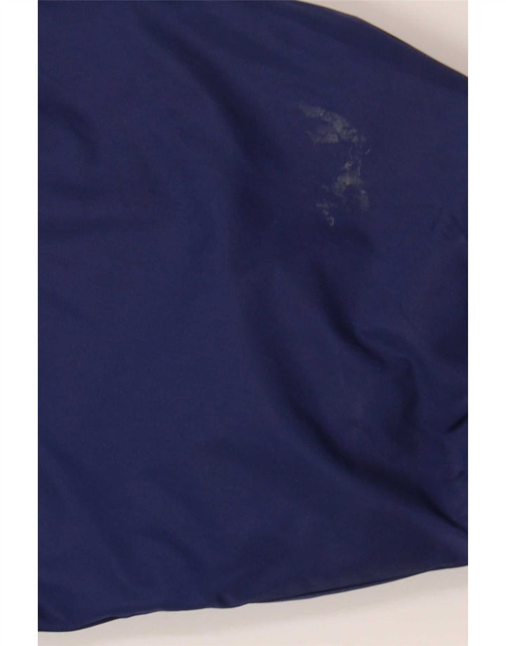 Adidas Herren Bomberjacke UK 42/44 Großes blaues Polyamid