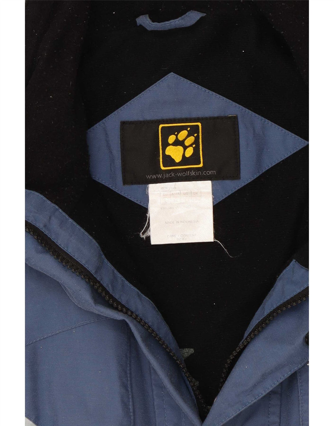 Jack Wolfskin Herren Skijacke UK 40/42 Large Blue Colourblock Polyamid