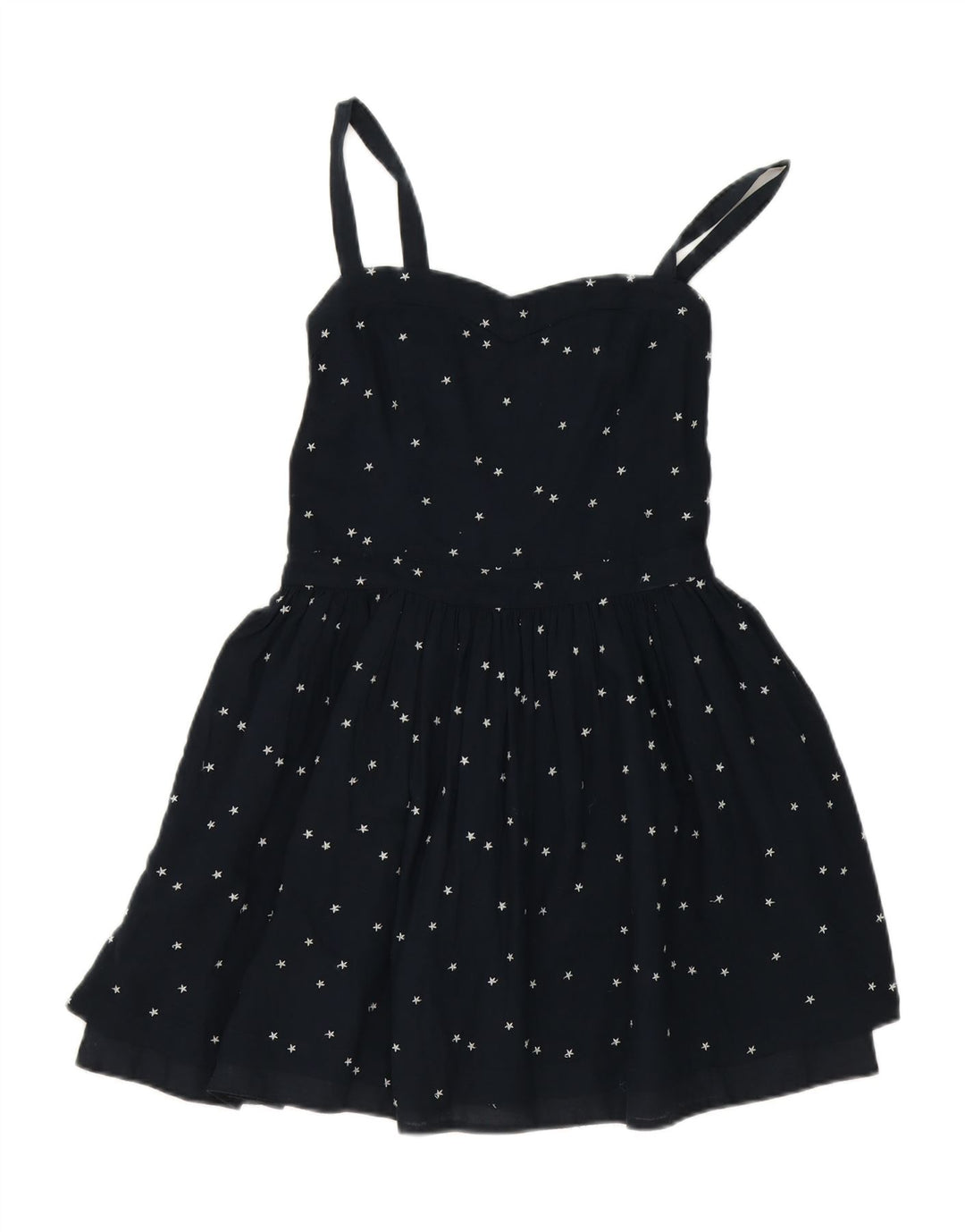 SUPERDRY Womens Sundress UK 8 Small Orange Spotted Cotton Vintage Superdry and Second-Hand Superdry from Messina Hembry 