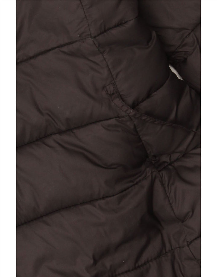 Hobbs Damen-Übergröße, gepolsterter Mantel mit Kapuze, Größe S, Schwarz, Nylon