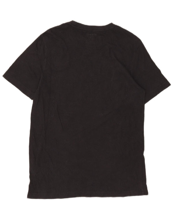 Champion Herren-T-Shirt mit Grafik, mittelschwarze Baumwolle