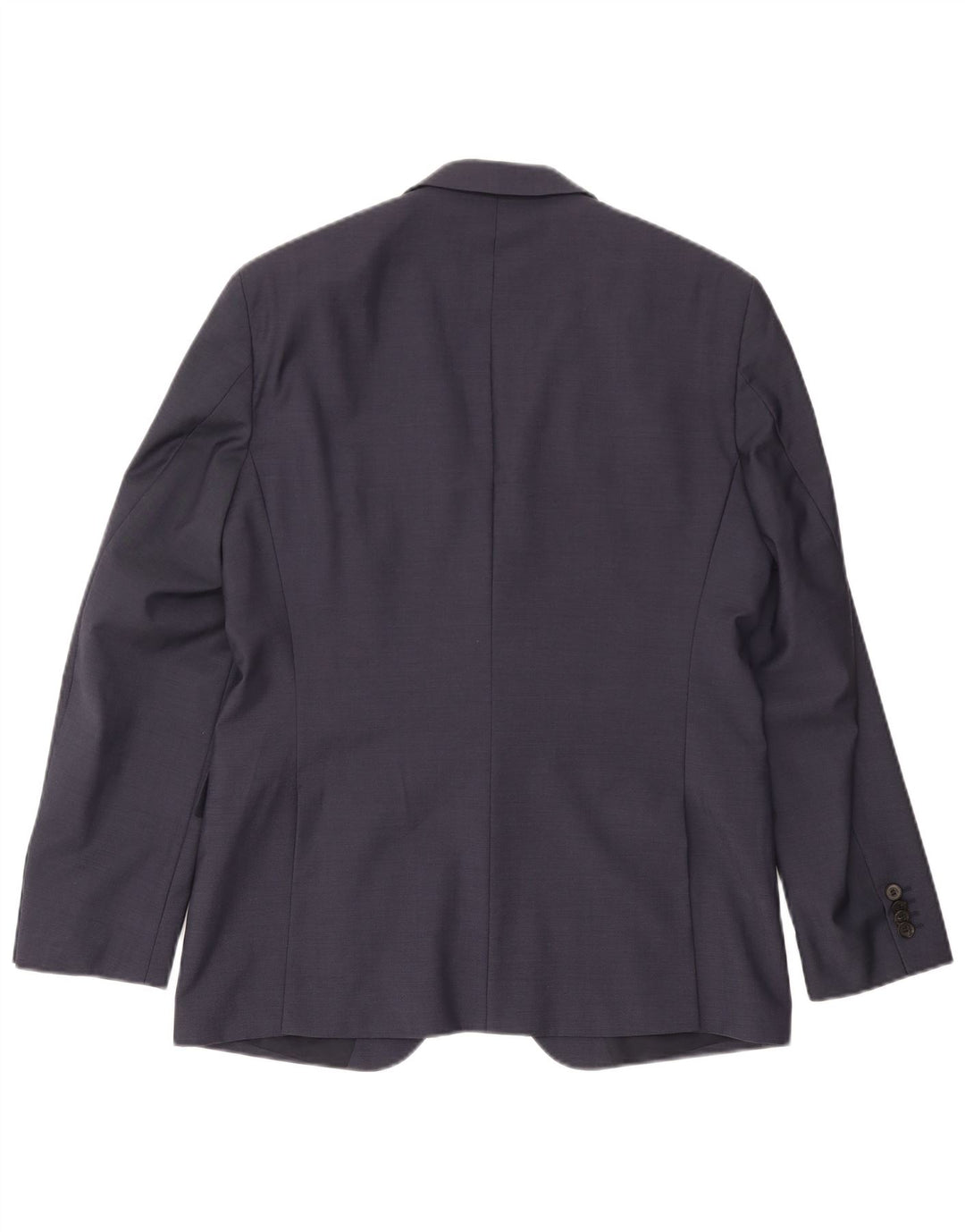 Hugo Boss Herren-Blazer mit 2 Knöpfen, EU 50, große marineblaue Wolle