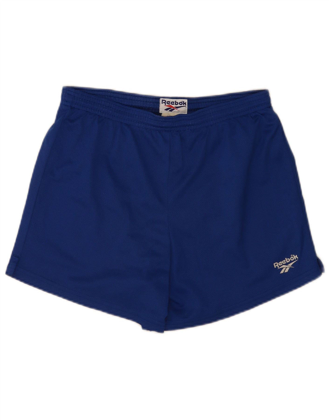 Reebok Herren Regular Sport Shorts Mittelblaues Polyester