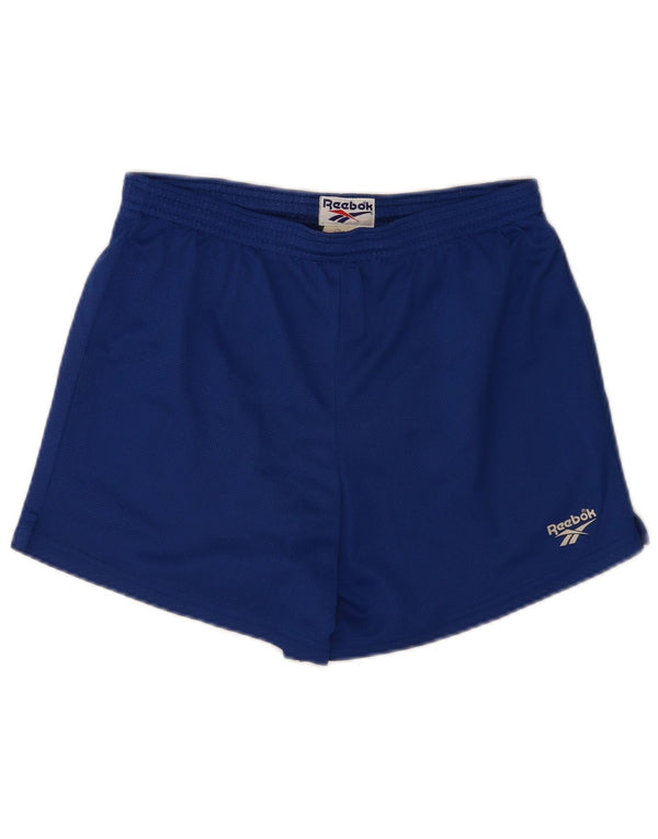Reebok Mens Regular Sport Shorts Medium Blue Polyester