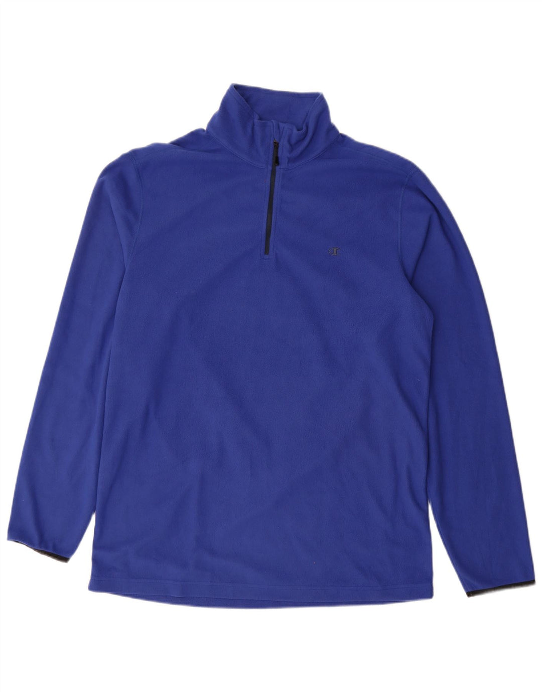 Champion Herren-Fleecepullover mit Reißverschluss, 2XL, Blau, Polyester