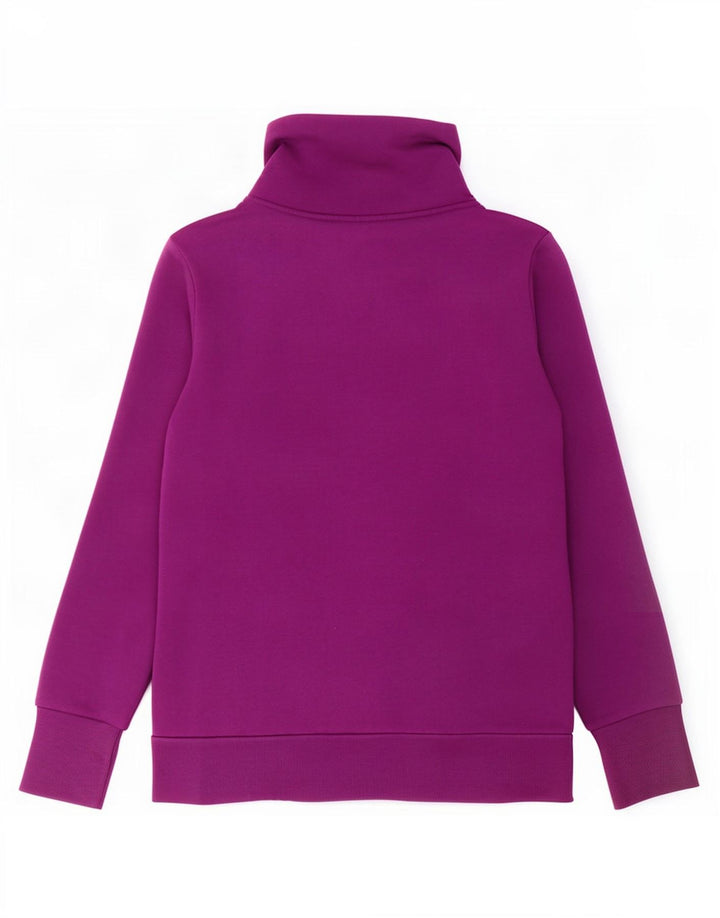 Esprit Damen-Trainingsanzug-Oberteiljacke UK 18 XL Lila Baumwolle