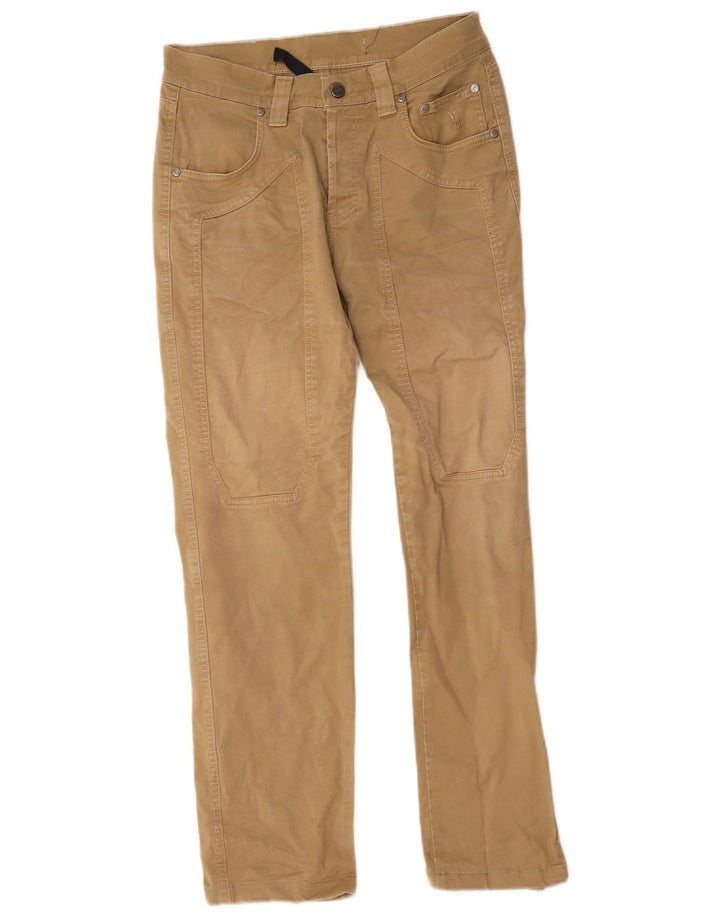 Jeckerson Herren Straight Jeans W30 L29 Beige Baumwolle