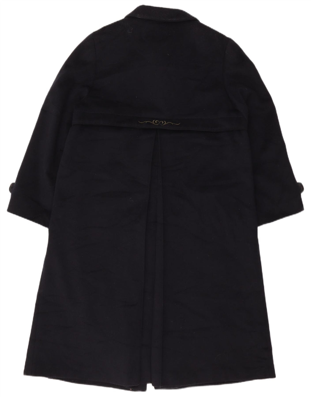 Pischl Damen Mantel UK 14 Medium Marineblau Wolle