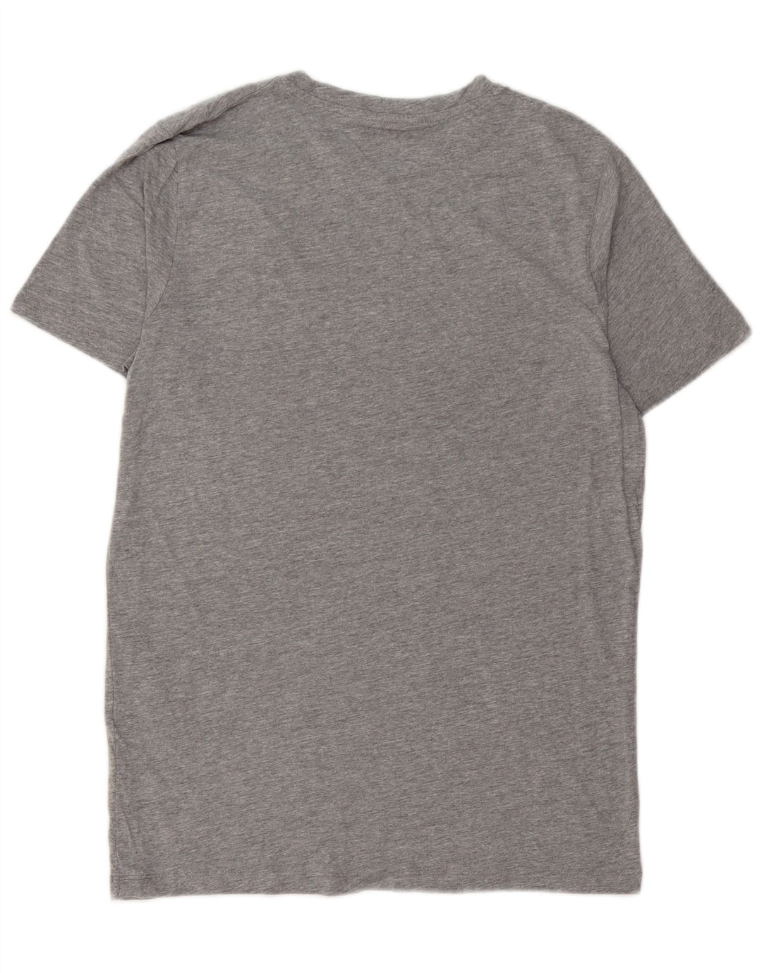 JACK & JONES Herren-T-Shirt mit Grafik, mittelgraue Baumwolle