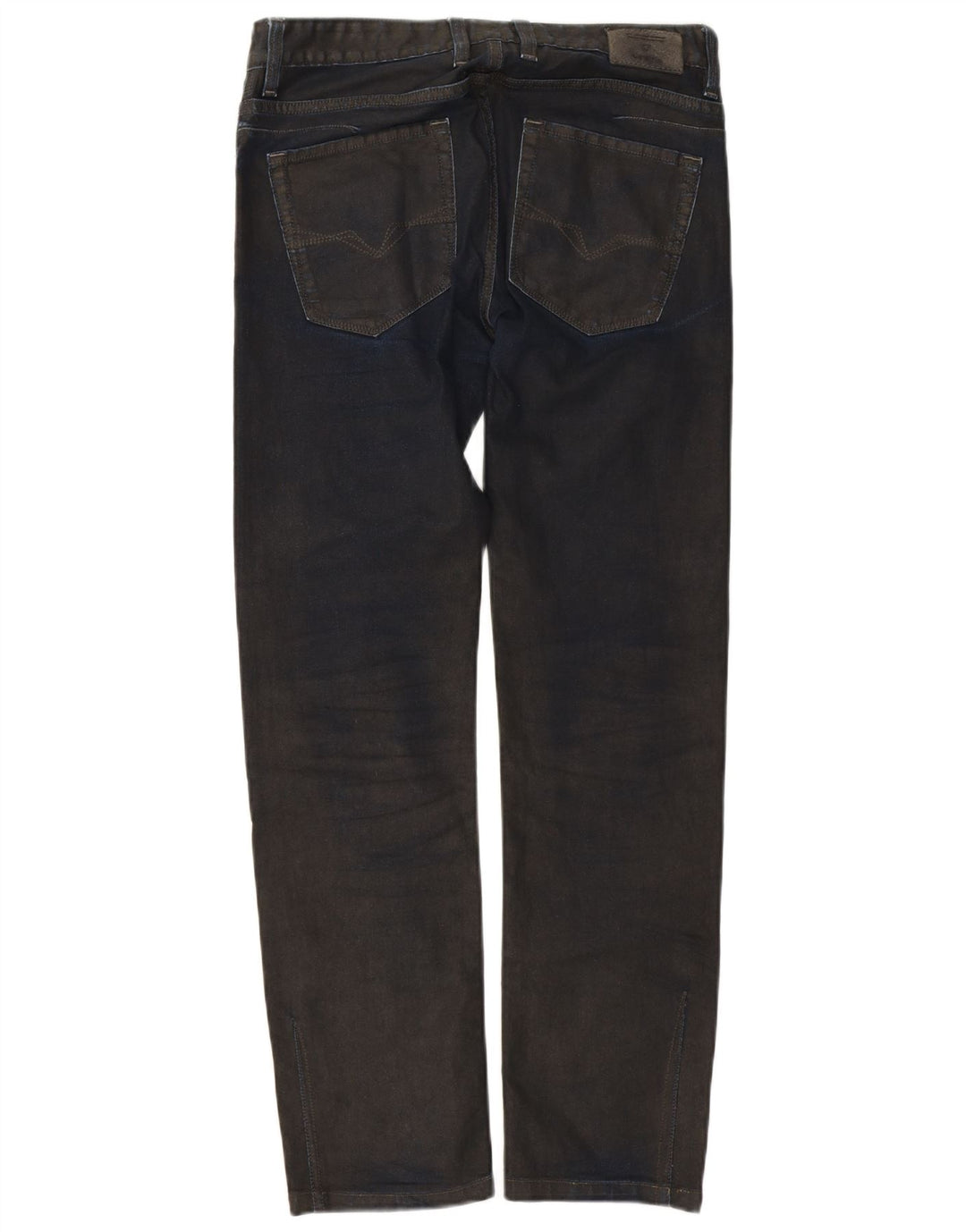 Guess Damen Slim Tapered Jeans W30 L29 Marineblau