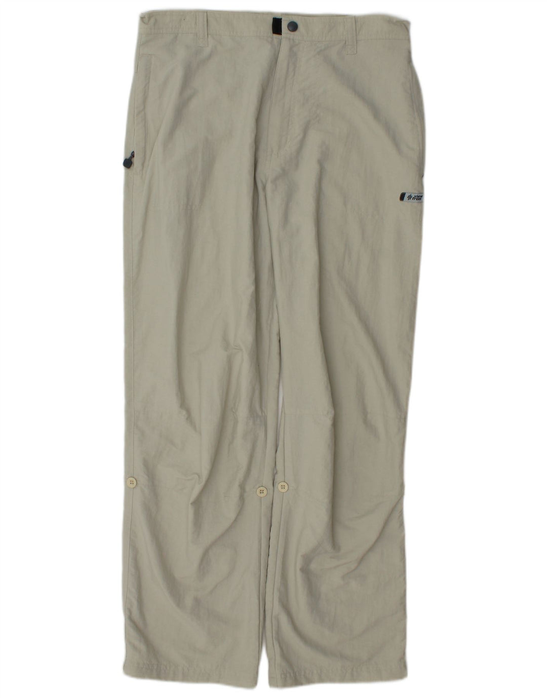 Marks & Spencer Damen Wanderhose W32 L29 Grün Polyamid