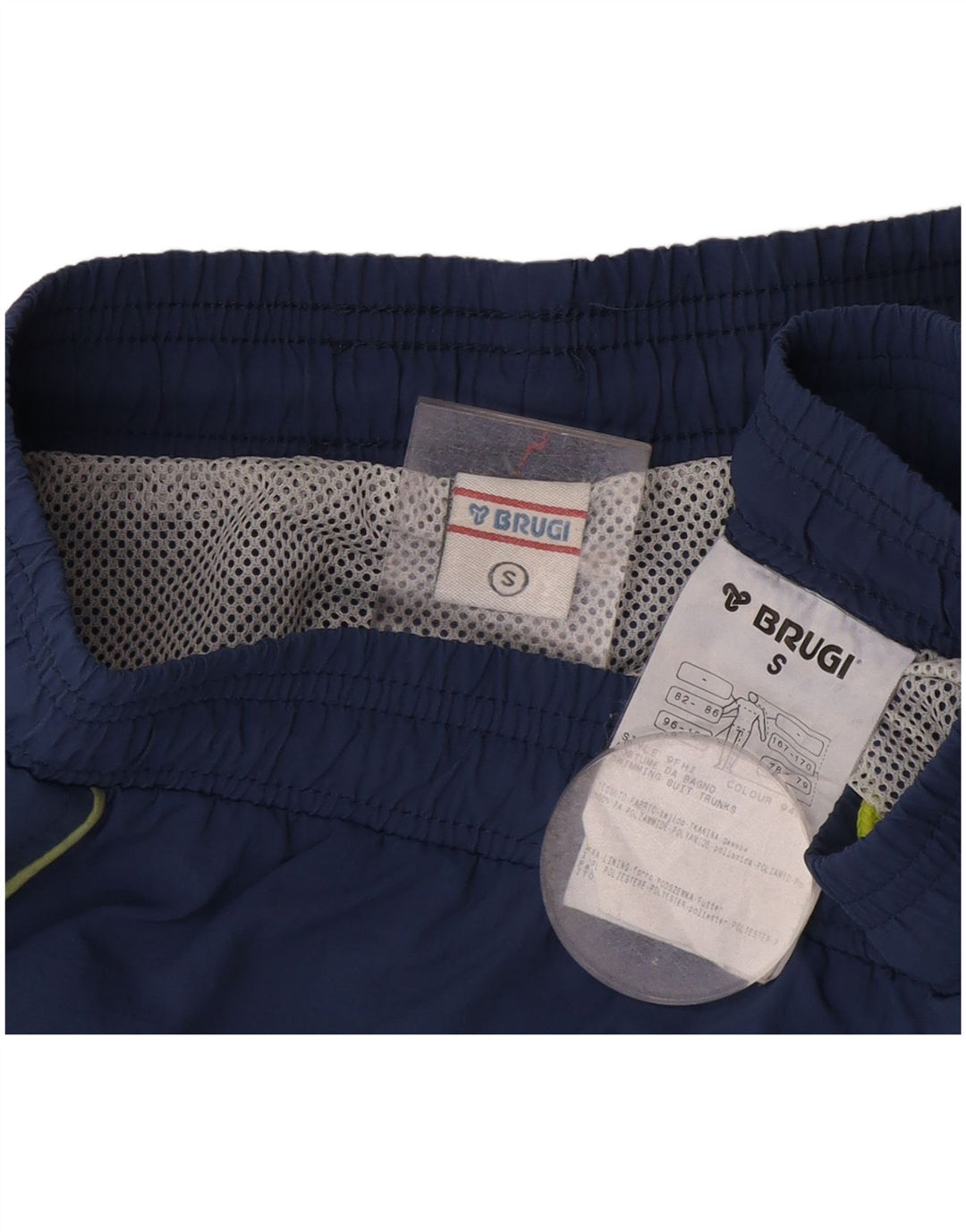Brugi Herren-Badeshorts, klein, marineblau, Polyamid