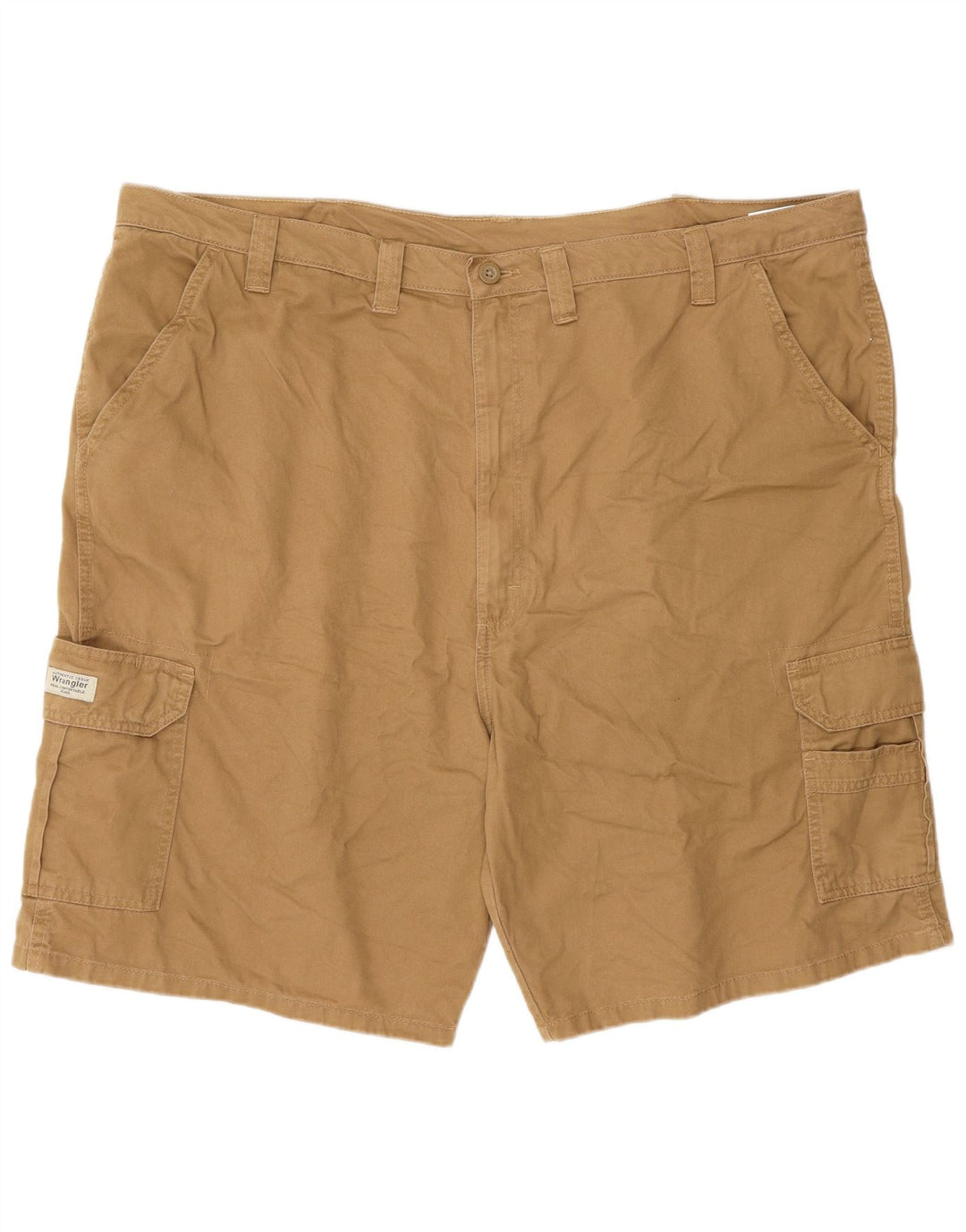 Wrangler Herren Cargoshorts W46 3XL Beige Baumwolle