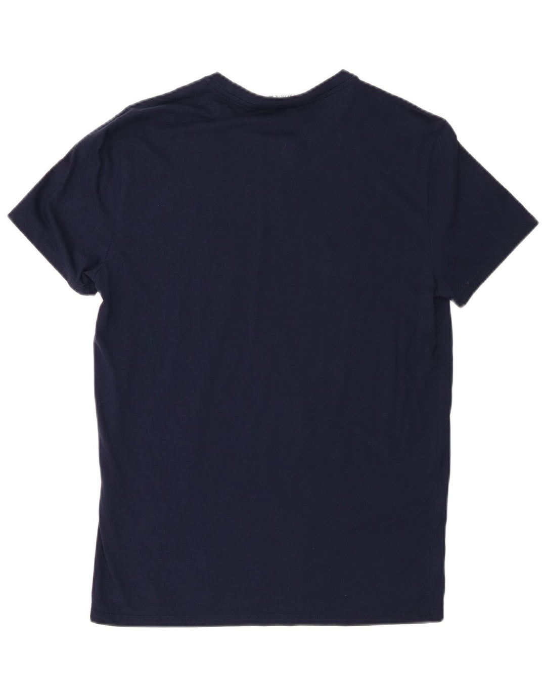 Lacoste Herren-T-Shirt mit normaler Passform, Größe 4, mittelmarineblaue Baumwolle