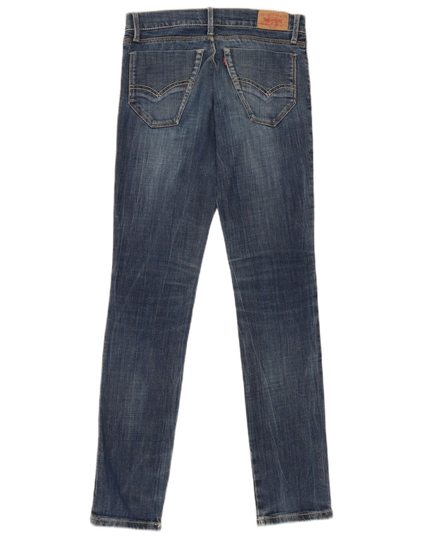 Levi's Slim-Jeans für Mädchen, 13–14 Jahre, W26 L30, blaue Baumwolle