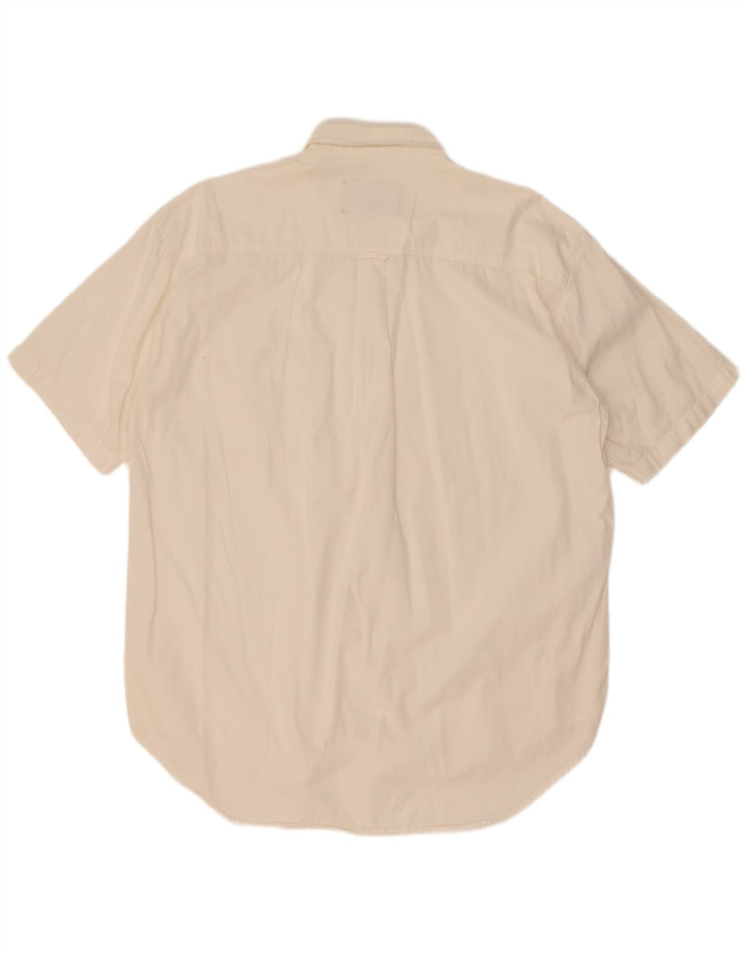 Marlboro Classics Herren-Kurzarmhemd XL aus weißer Baumwolle