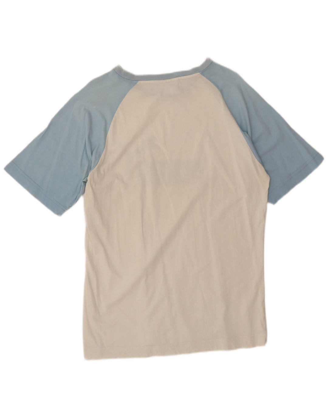 Puma Herren-T-Shirt mit Grafik, Größe L, Weiß, Farbblock