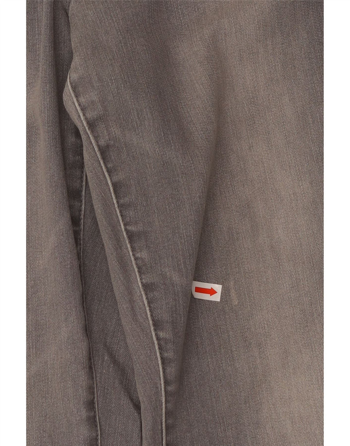 ATHLETA Damen Slim Jeans US 4 Small W30 L29 Graue Baumwolle