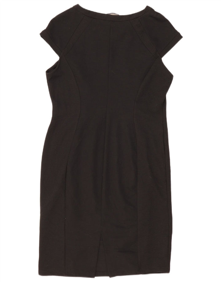 Marks & Spencer Damen Etuikleid UK 18 XL Schwarz Polyester