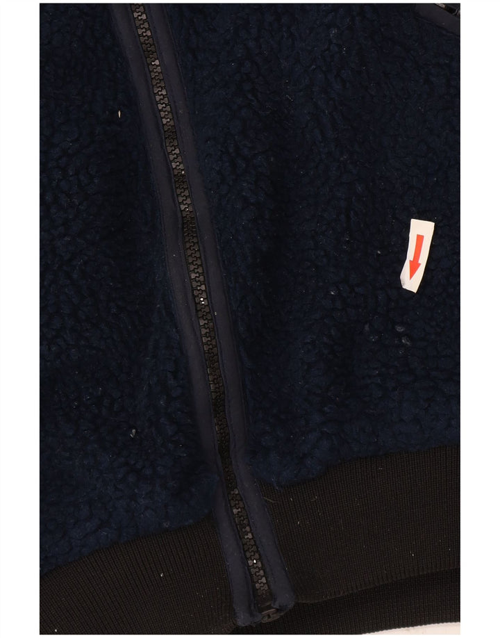 Rukka Herren Fleecejacke UK 42 XL Marineblau Polyester