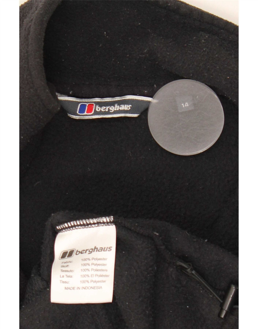 Berghaus Damen Fleeceweste UK 14 Large Schwarz Polyester