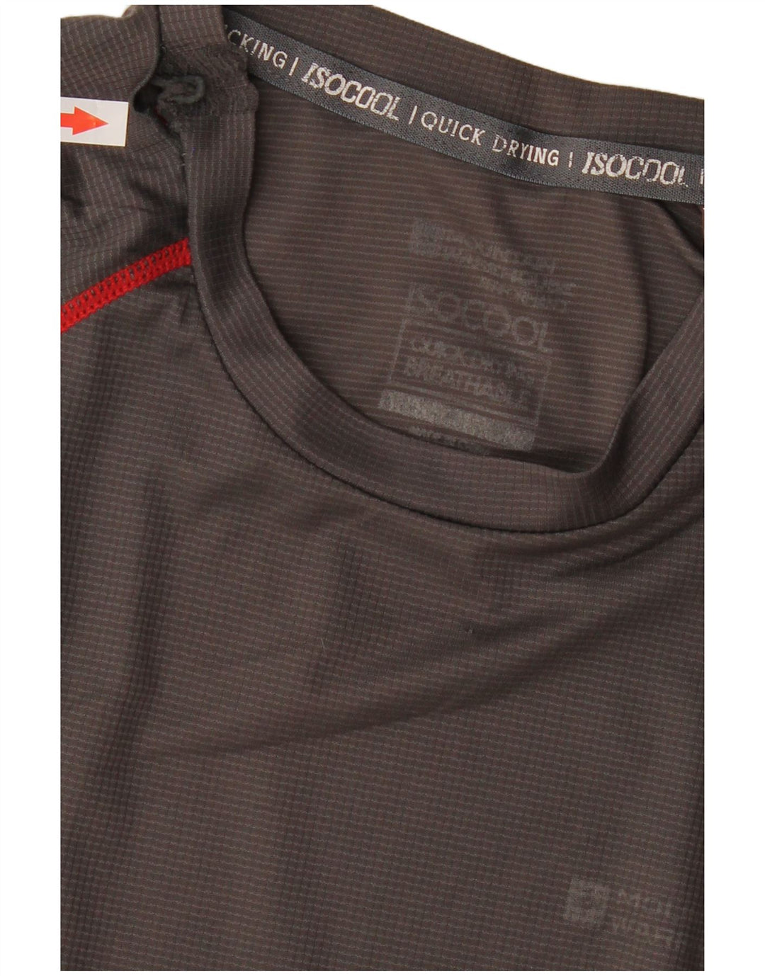 MOUNTAIN WAREHOUSE Herren-T-Shirt-Oberteil, klein, grau kariert