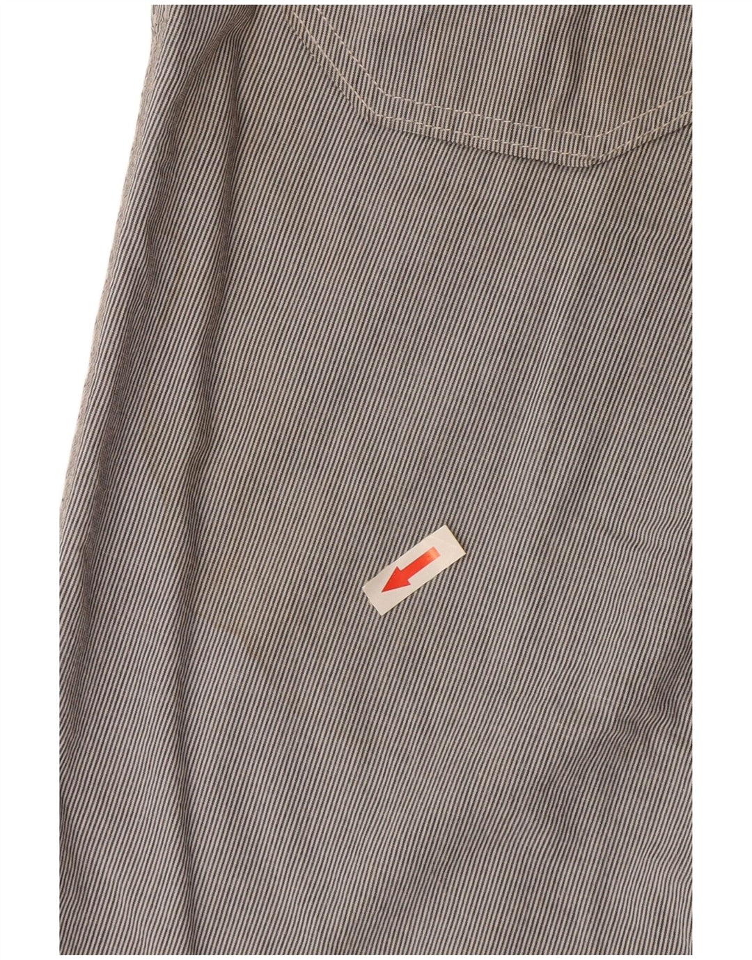 Jeckerson Herren-Bermudashorts W31 Mittelgraue Nadelstreifen-Baumwolle