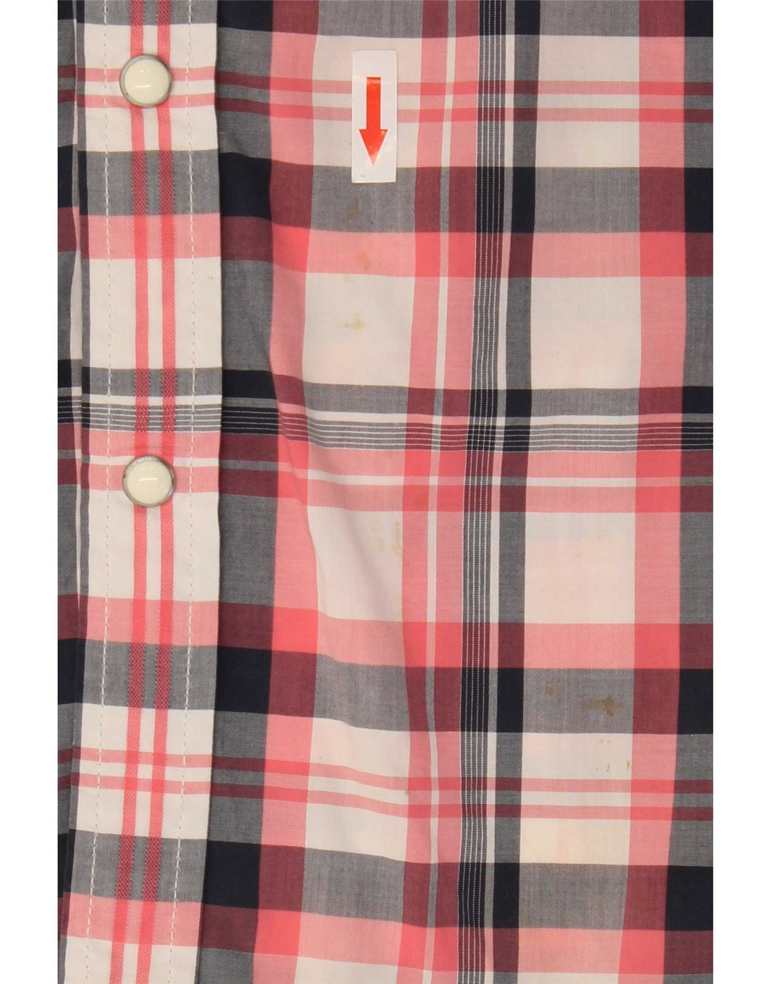 Levi's Herren-Kurzarmhemd, groß, mehrfarbig, kariert, Baumwolle, Western-Stil