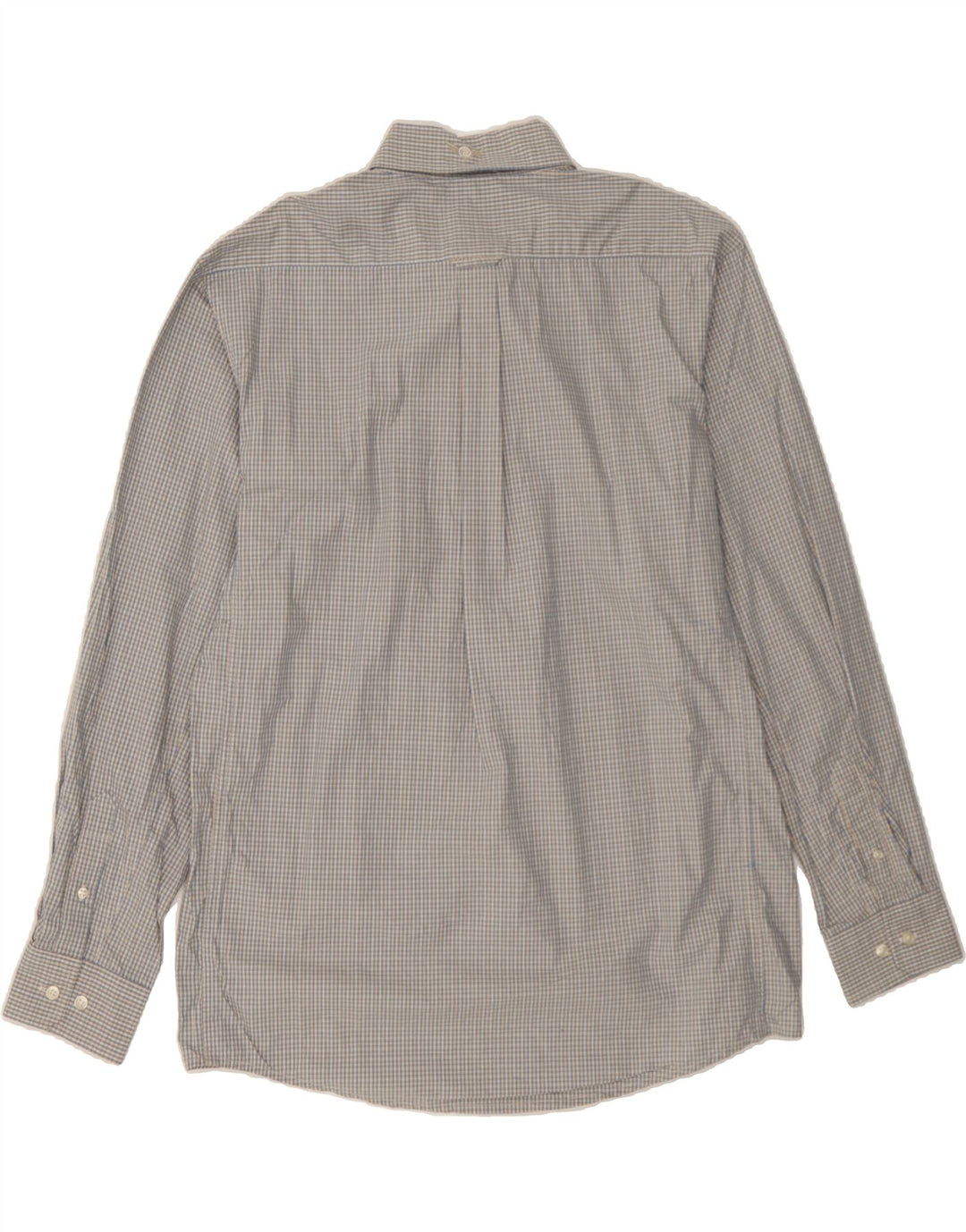 WRANGLER Mens Shirt Large Grey Check Cotton Vintage Wrangler and Second-Hand Wrangler from Messina Hembry 