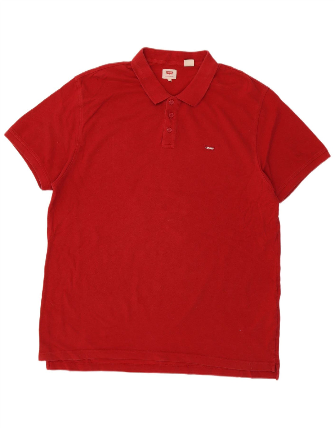 Levi's Herren-Poloshirt 2XL aus roter Baumwolle