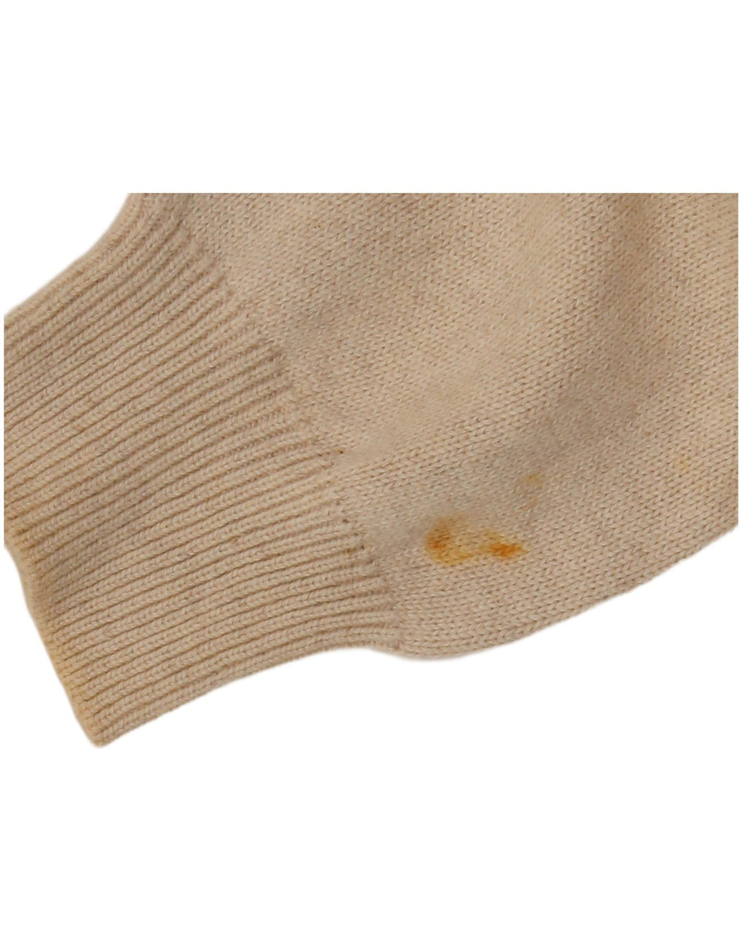 Malagrida Herren-Strickjacke, groß, beige Viskose