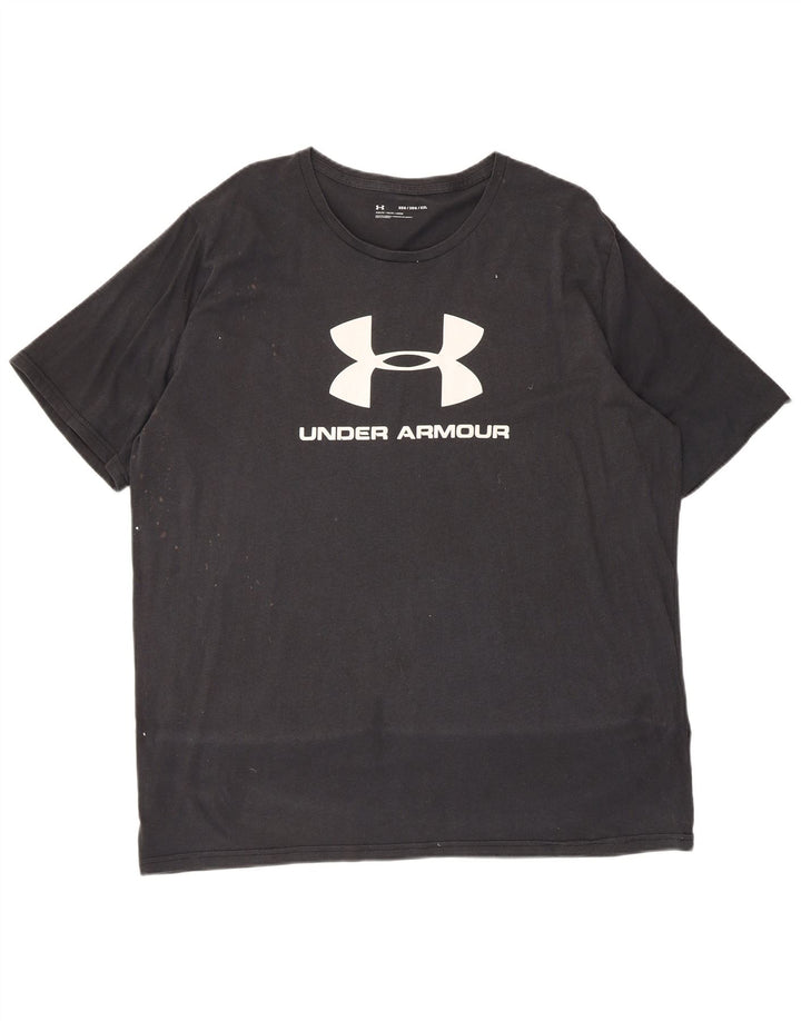 Under Armour Herren Grafik T-Shirt Top 2XL Schwarz