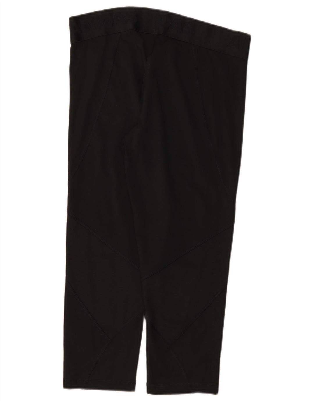 Adidas Damen Climacool Graphic Capri Leggings UK 12/14 Medium Schwarz