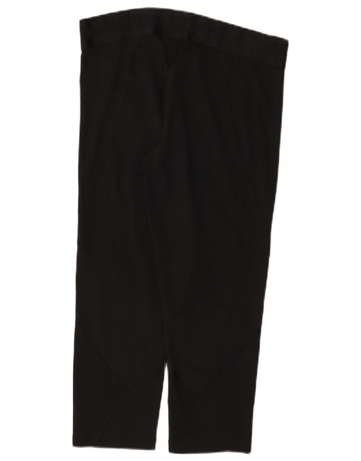 Adidas Damen Climacool Graphic Capri Leggings UK 12/14 Medium Schwarz