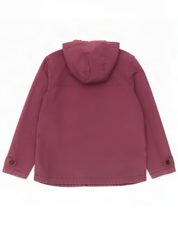Joules Damen-Windbreakerjacke mit Kapuze, UK 14, Größe L, lila Baumwolle