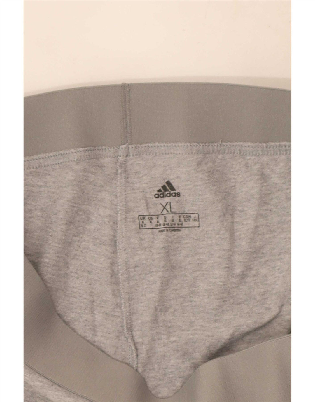 Adidas Damen Leggings UK 20/22 XL Grau meliert