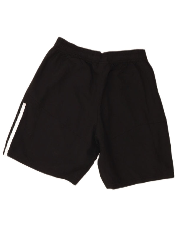 Adidas Damen Sportshorts UK 10 Small Schwarz Polyamid