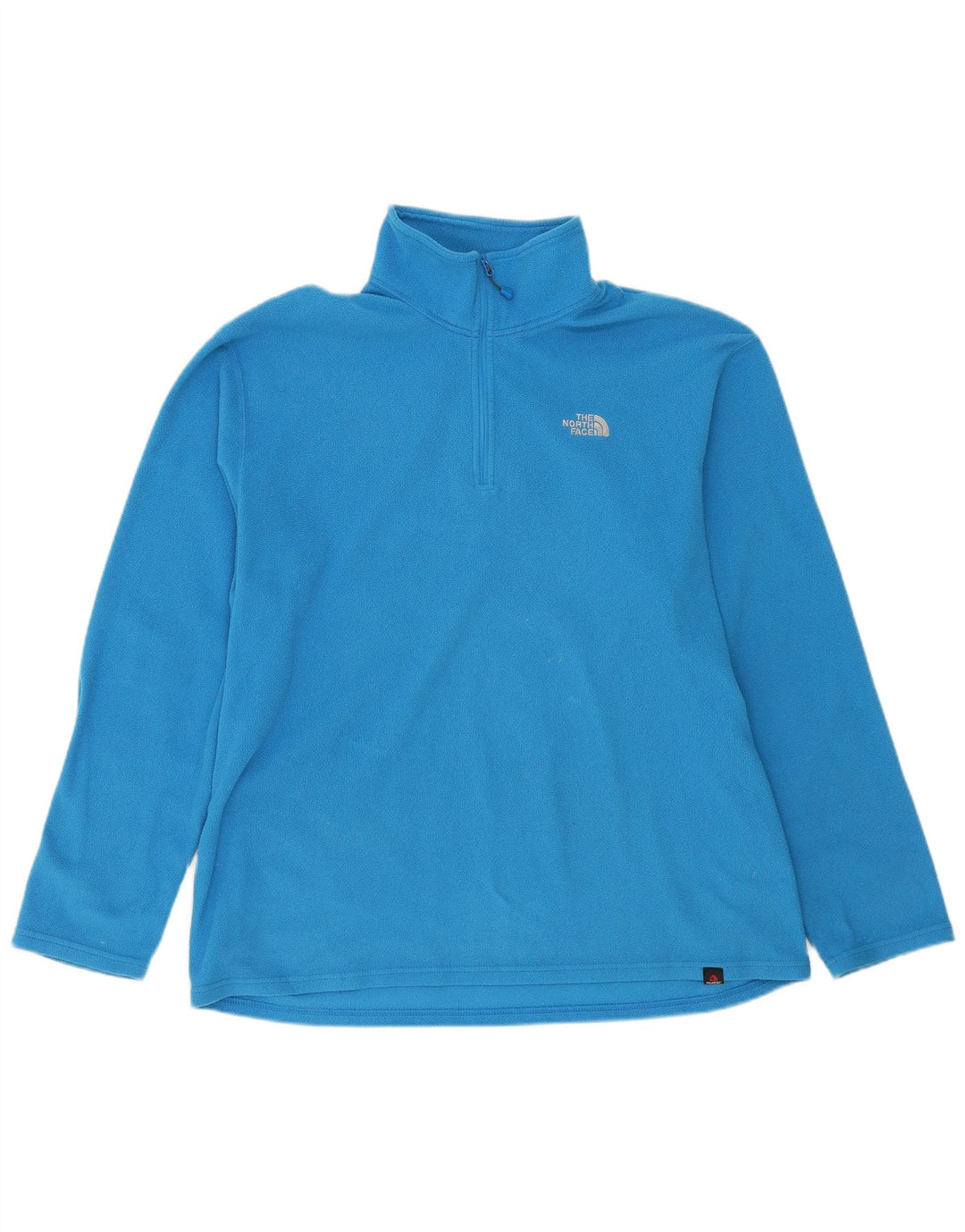 The North Face Herren-Fleecepullover mit Reißverschluss am Hals, XL, Blau, Polyester