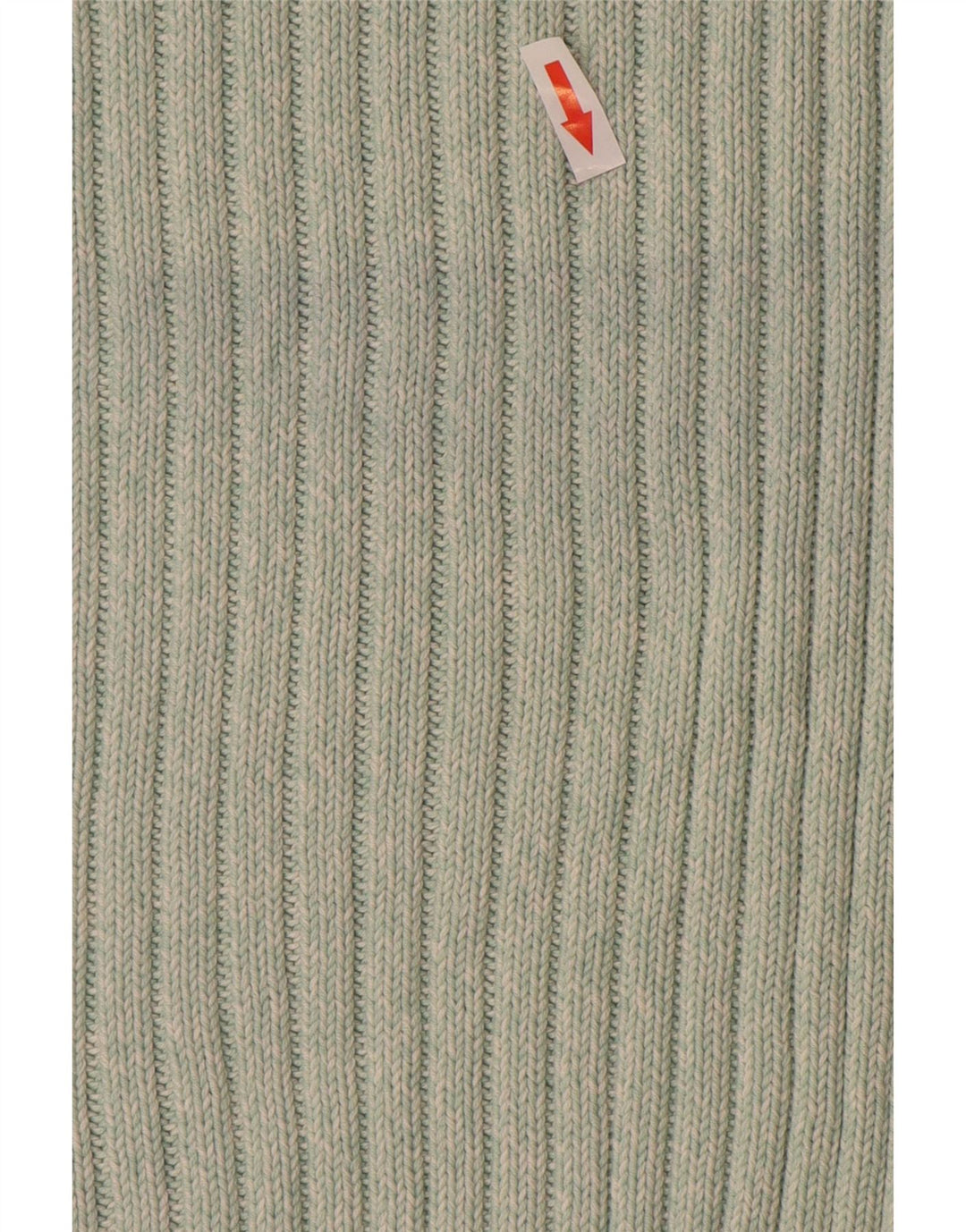 MARKS & SPENCER Damen-Pullover mit Rundhalsausschnitt, UK 20 2XL, grüne Baumwolle