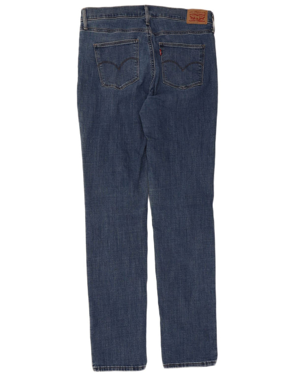 Levi's Damen Slim Slim Jeans W32 L34 Blaue Baumwolle