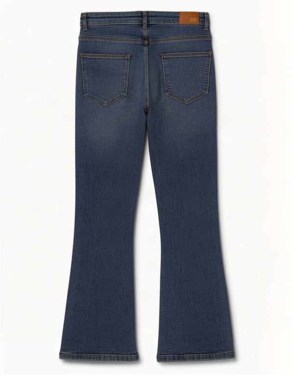 Zara Bootcut-Jeans für Mädchen, 13–14 Jahre, W28, L25, blaue Baumwolle
