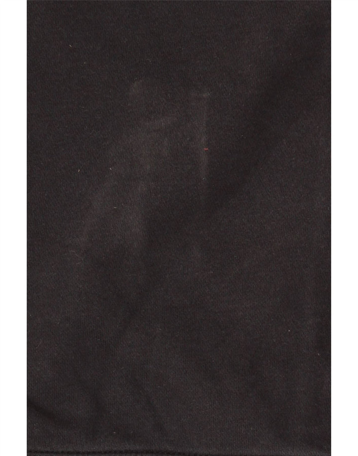 Nike Herren-Kapuzenpullover mit Reißverschluss, Größe S, schwarze Baumwolle