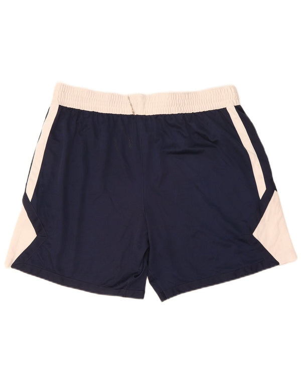 Jordan Herren Dri Fit Sport Shorts XL Marineblaues Colourblock-Polyester